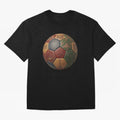 Artistic Ball for the 2026 World Cup ¨C USA, Mexico & Canada Football Design Oversized T-Shirt Carry the Colors and Pride of FIFA World Cup 2026 Group Stage for Fans of CR7 and Messi and Germany, Bringing Worldwide Fan Energy, Dramatic Goals,