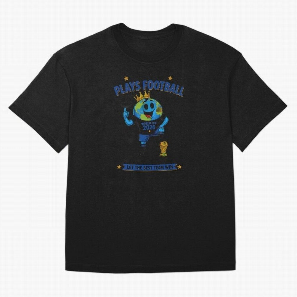 Soccer Oversized T-Shirt Celebrate the Biggest Stage of FIFA World Cup 2026 Group Stage Featuring Cristiano Ronaldo, France and Portugal Energy, Match Day Excitement, Supporter Culture, Golden Goals and Global Football Passion; Ideal for Fans Who