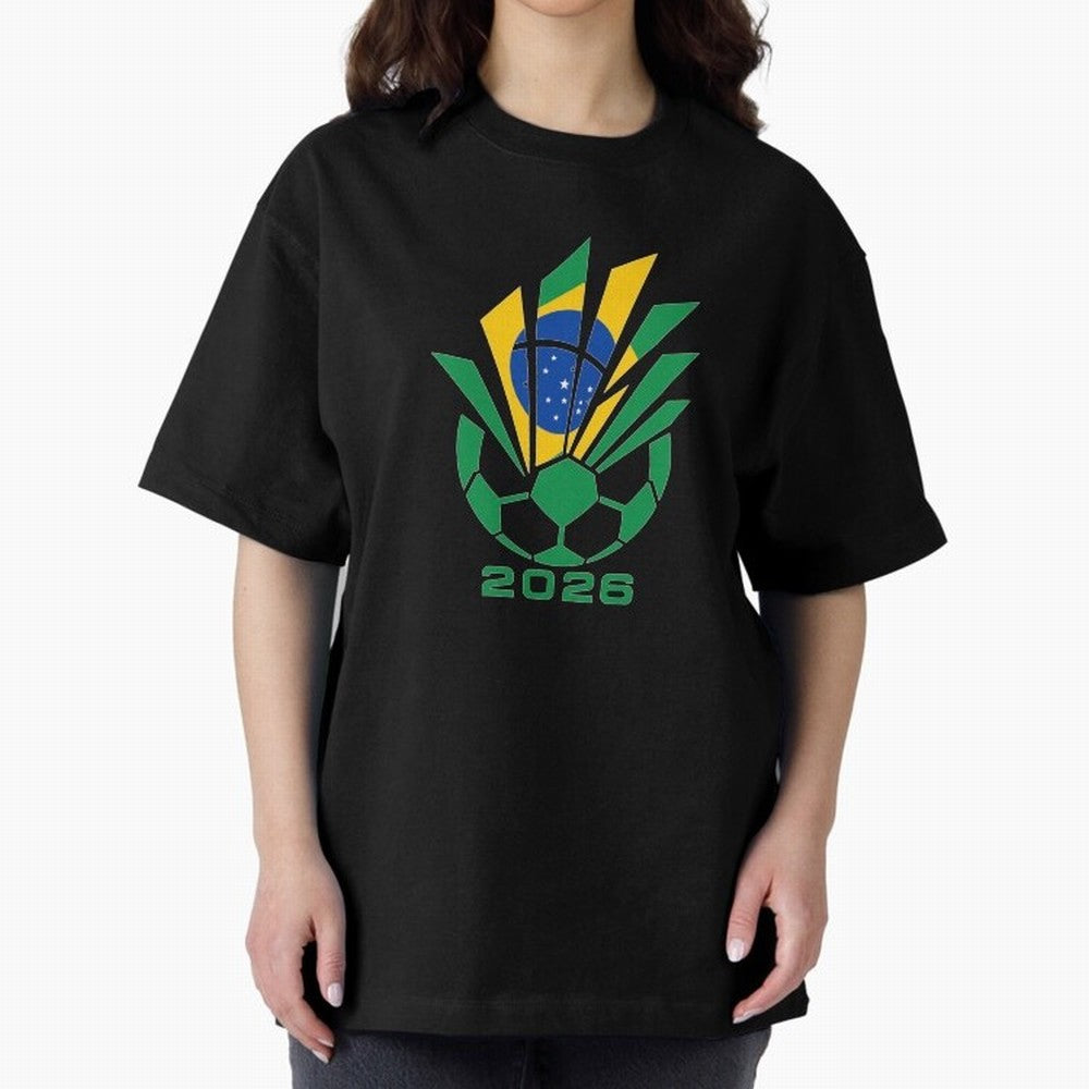 Mexican Soccer 2026 Flag Burst Emblem Oversized T-Shirt Keep the Legacy of FIFA World Cup 2026 Group Stage Featuring Cristiano Ronaldo, Haaland and CR7, Germany Energy, Soccer Culture, Superstar Moments, National Team Dreams and Competitive Fire;
