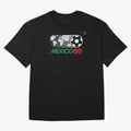 Mexico 86 Logo Tribute ¨C Retro Soccer World Cup Inspired Graphic | Vintage Mexican Football Art | Ruben Santiago Creative Oversized T-Shirt Live the Energy of FIFA World Cup 2026 Spirit, Celebrating Spain and Netherlands, Cristiano Ronaldo,