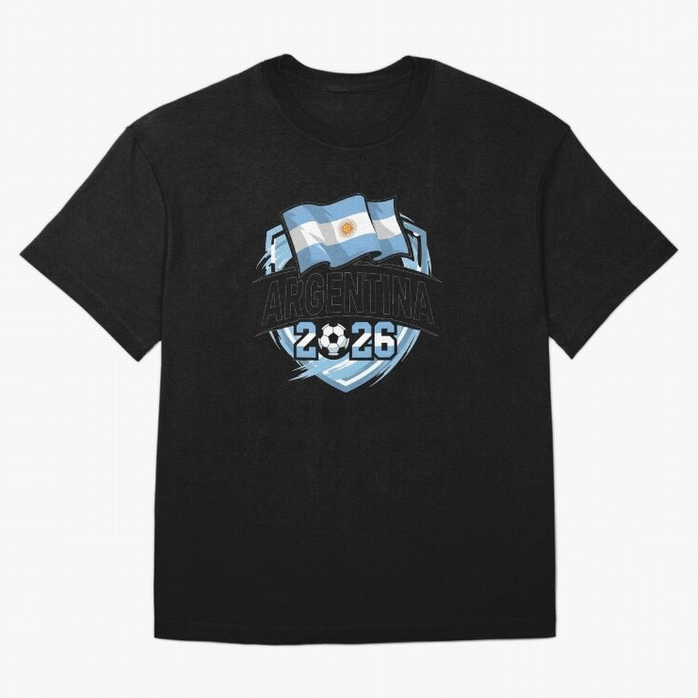 ARGENTINA World Cup 2026 Poster ¨C ARGENTINA Football Oversized T-Shirt Bring Home Global Football Passion for FIFA World Cup 2026 USA Canada Mexico, Inspired by Mbappe, England and Germany, Stadium Memories, Football Loyalty, International Chants
