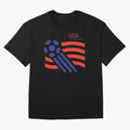 USA Soccer 2026 -Fan Design Oversized T-Shirt Cheer through Every Moment of Global Football Passion for FIFA World Cup 2026 Group Stage, Capturing Messi, England, France and Netherlands, Worldwide Fan Energy, Dramatic Goals, Stadium Lights and
