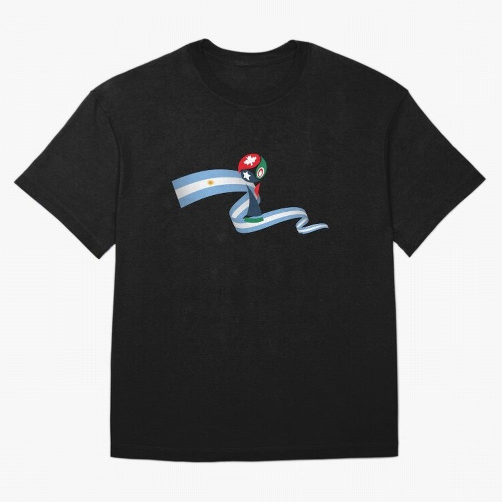 World Cup 2026 Team Argentina Oversized T-Shirt Remember Match Day Hype around FIFA World Cup 2026, Neymar, Haaland and Cristiano Ronaldo, England and Germany, Worldwide Fan Energy, Dramatic Goals, Stadium Lights and Championship Celebrations;