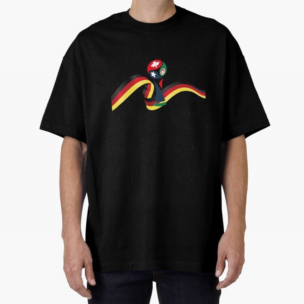 World Cup 2026 Team Germany Oversized T-Shirt Represent Fans Who Live for Match Day Hype around FIFA World Cup 2026 Group Stage, Messi, Germany, Goal Celebration Energy, Supporter Heritage, Football Icons and Worldwide Tournament Joy; Perfect for